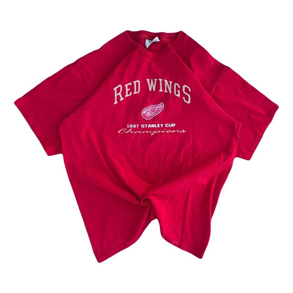 American-vintage Men's Red T-shirt